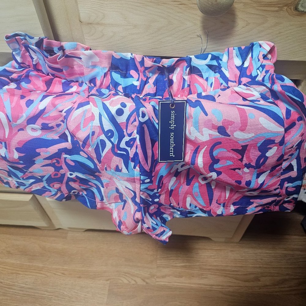 Simply Southern paperbag waist shorts
